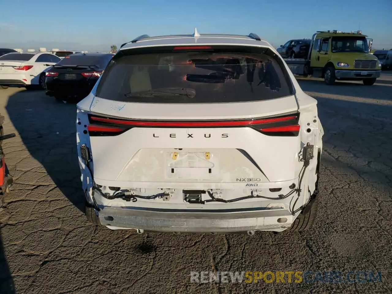 6 Photograph of a damaged car 2T2KGCEZ6RC057346 LEXUS NX 350 LUX 2024