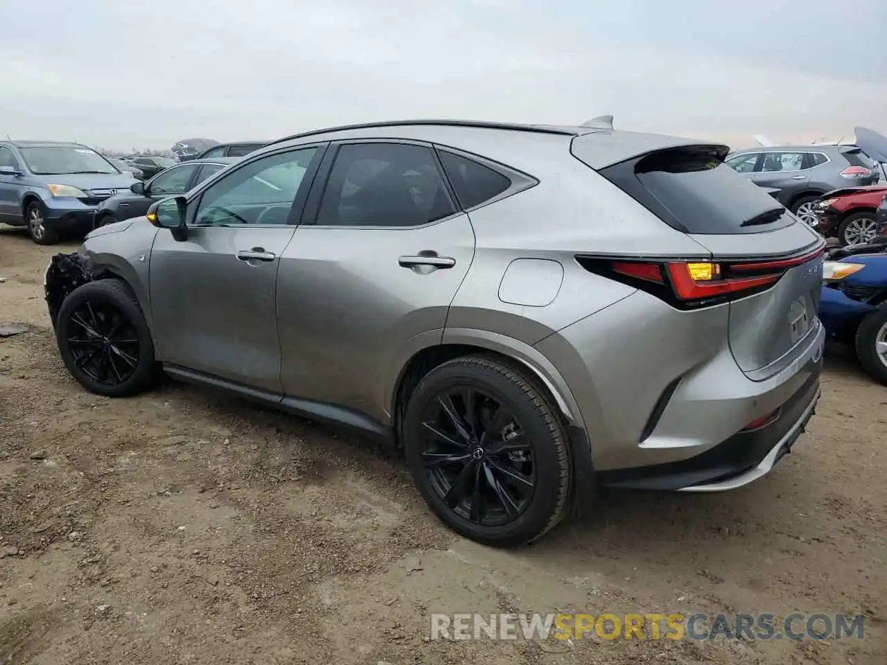 2 Photograph of a damaged car 2T2KGCEZ9RC032411 LEXUS NX 350 LUX 2024