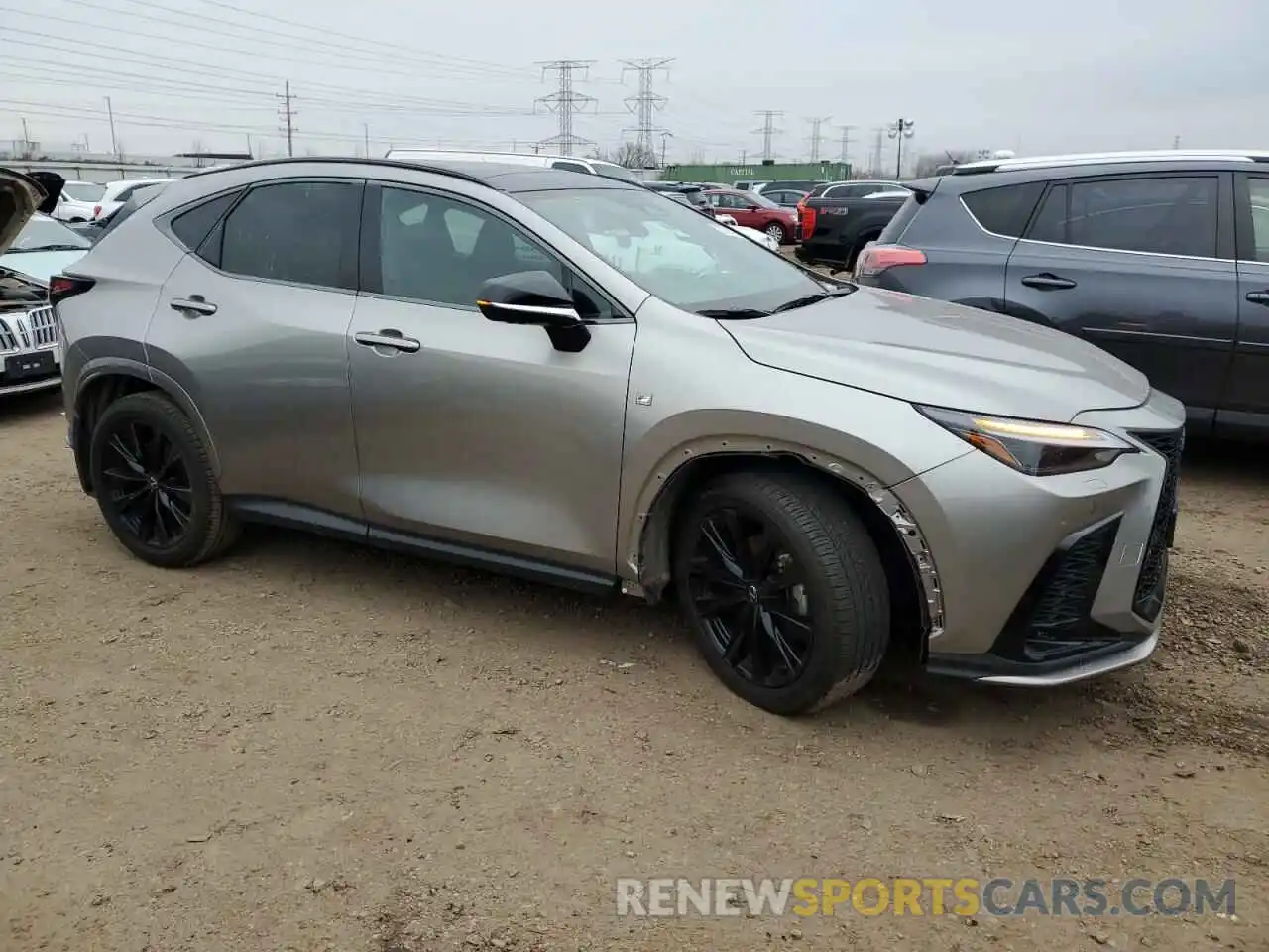 4 Photograph of a damaged car 2T2KGCEZ9RC032411 LEXUS NX 350 LUX 2024