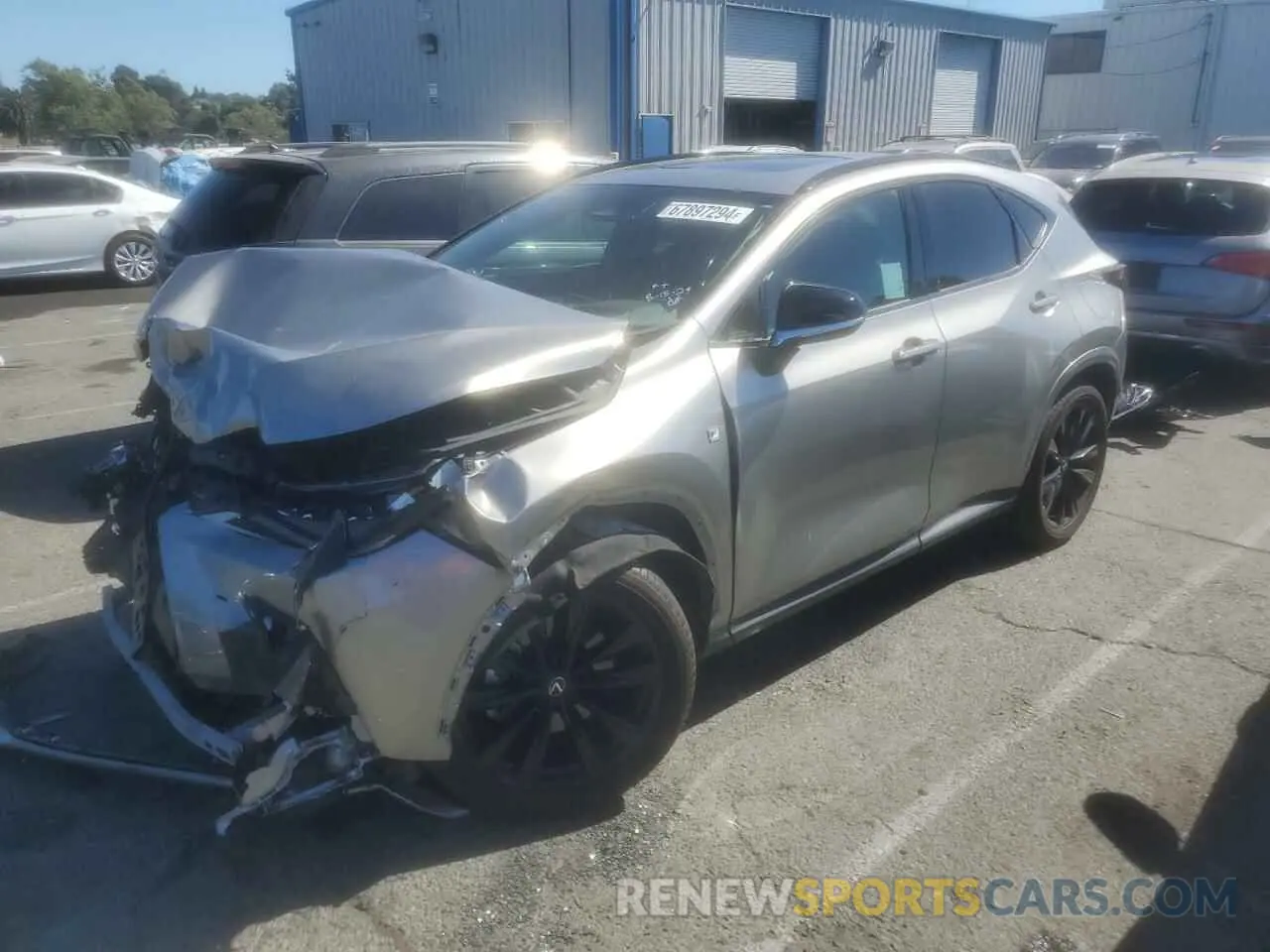 1 Photograph of a damaged car 2T2KGCEZ9RC038984 LEXUS NX 350 LUX 2024