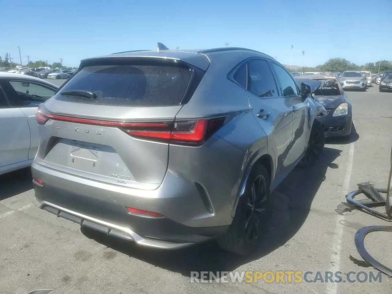 3 Photograph of a damaged car 2T2KGCEZ9RC038984 LEXUS NX 350 LUX 2024