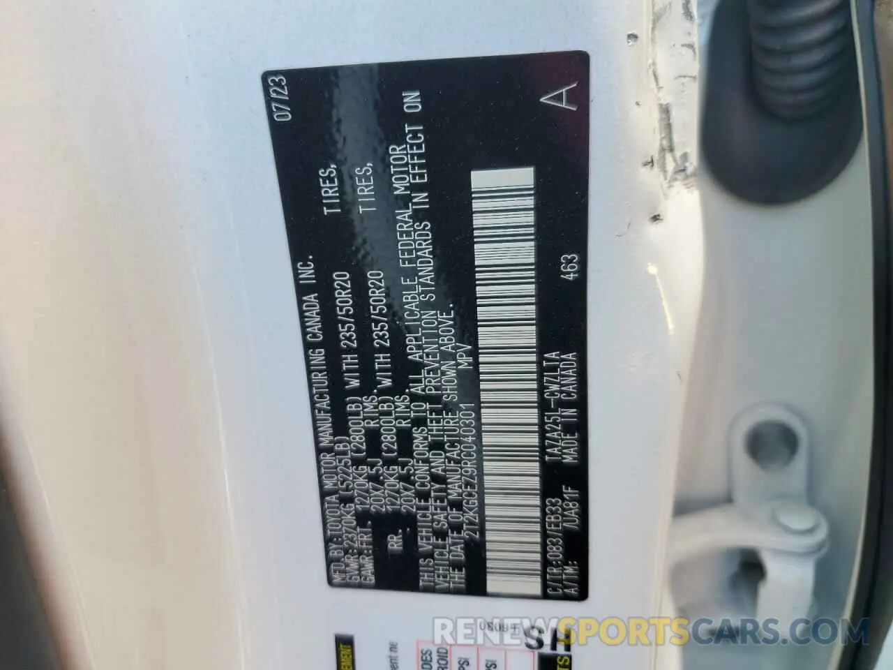 13 Photograph of a damaged car 2T2KGCEZ9RC040301 LEXUS NX 350 LUX 2024