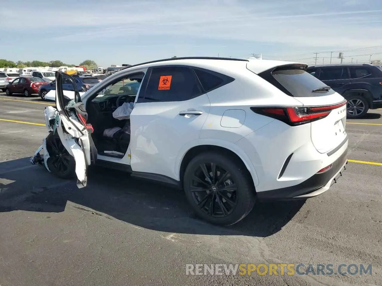 2 Photograph of a damaged car 2T2KGCEZ9RC040301 LEXUS NX 350 LUX 2024