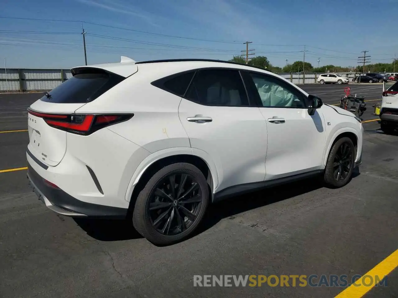 3 Photograph of a damaged car 2T2KGCEZ9RC040301 LEXUS NX 350 LUX 2024