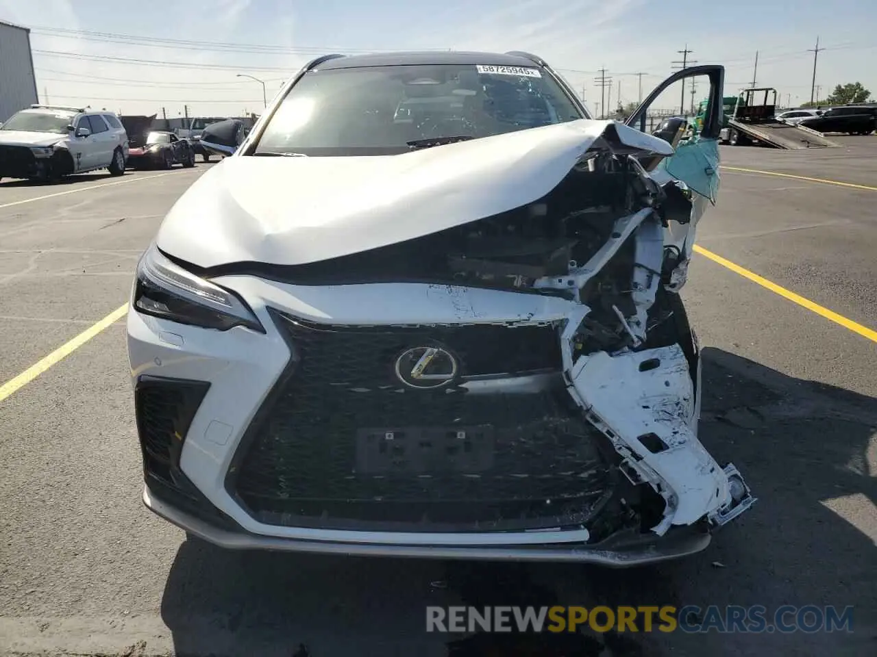 5 Photograph of a damaged car 2T2KGCEZ9RC040301 LEXUS NX 350 LUX 2024