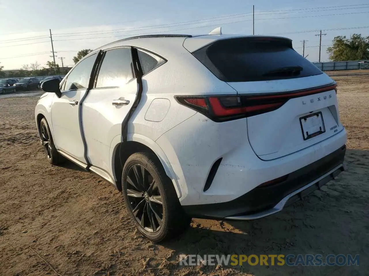 2 Photograph of a damaged car 2T2KGCEZ9RC050651 LEXUS NX 350 LUX 2024