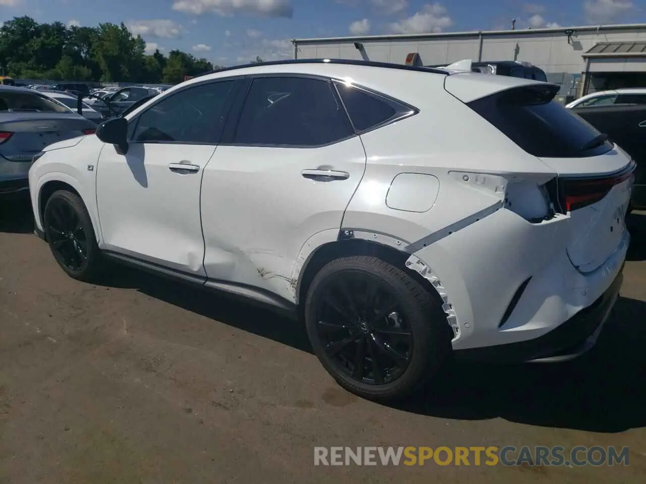2 Photograph of a damaged car 2T2KGCEZXSC060837 LEXUS NX 350 LUX 2025