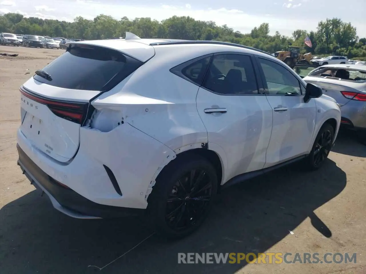3 Photograph of a damaged car 2T2KGCEZXSC060837 LEXUS NX 350 LUX 2025