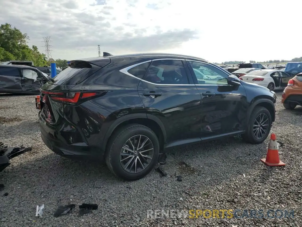 3 Photograph of a damaged car 2T2GGCEZ0RC041388 LEXUS NX 350 PRE 2024