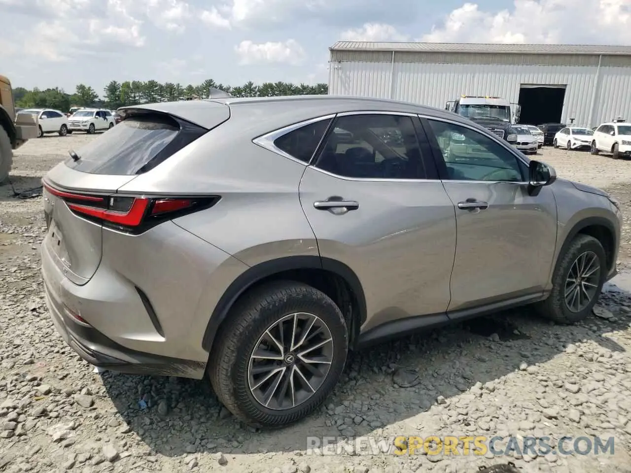 3 Photograph of a damaged car 2T2GGCEZ0RC049068 LEXUS NX 350 PRE 2024