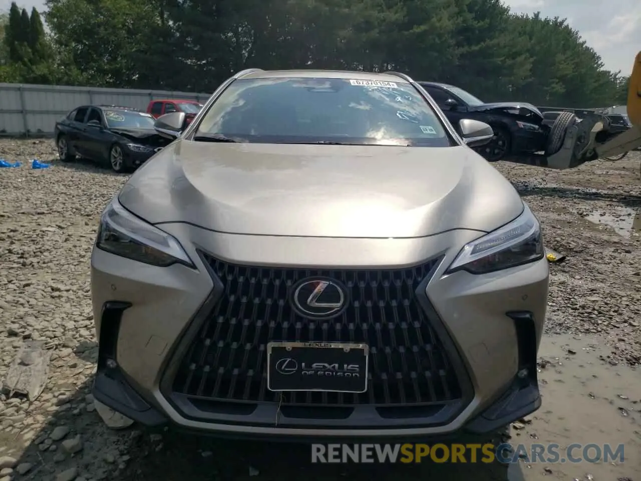 5 Photograph of a damaged car 2T2GGCEZ0RC049068 LEXUS NX 350 PRE 2024
