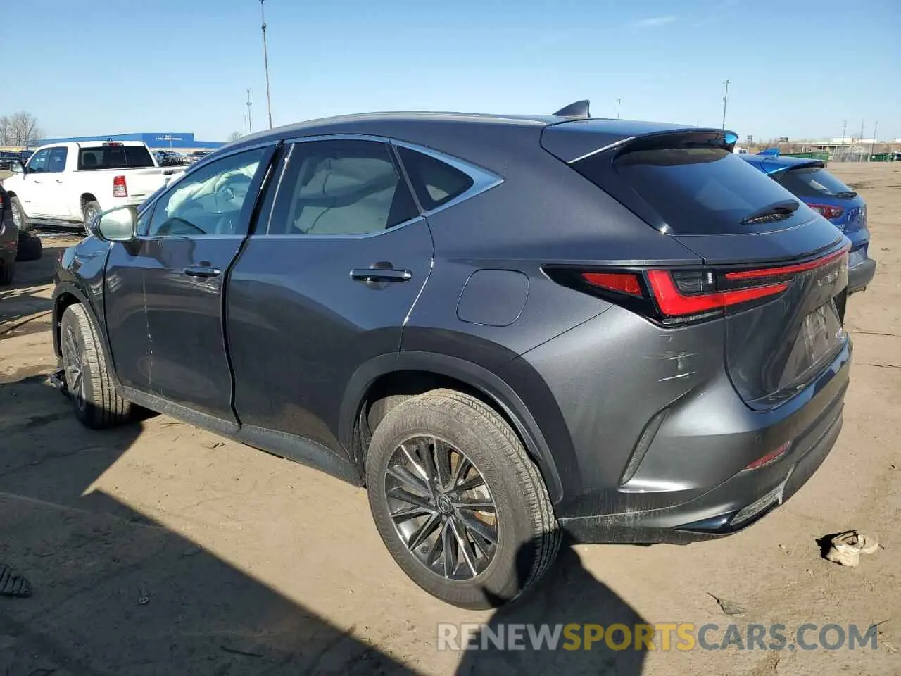 2 Photograph of a damaged car 2T2GGCEZ1RC058474 LEXUS NX 350 PRE 2024