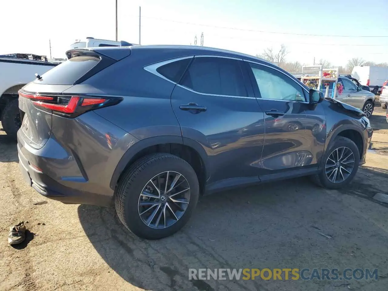 3 Photograph of a damaged car 2T2GGCEZ1RC058474 LEXUS NX 350 PRE 2024