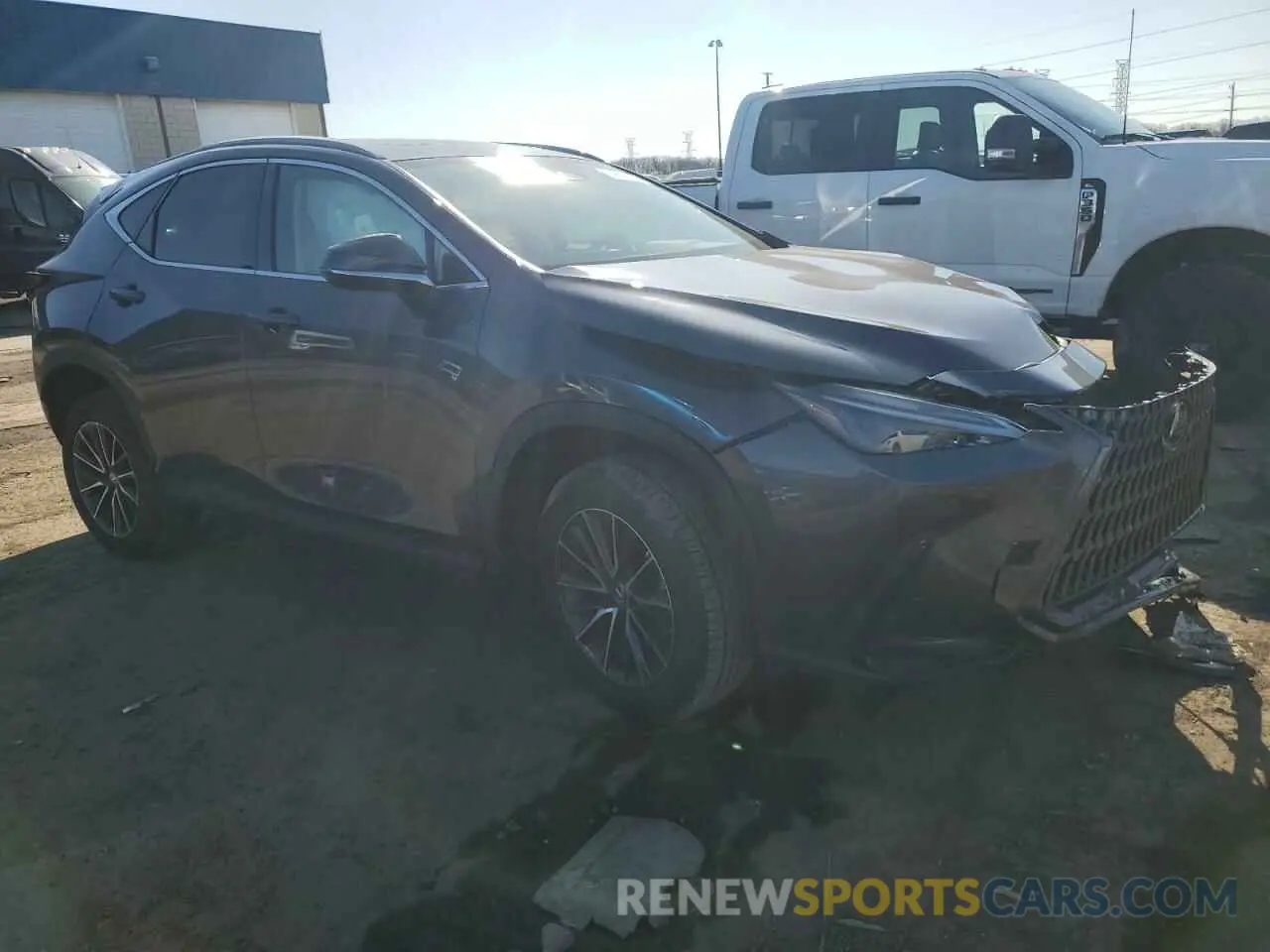 4 Photograph of a damaged car 2T2GGCEZ1RC058474 LEXUS NX 350 PRE 2024