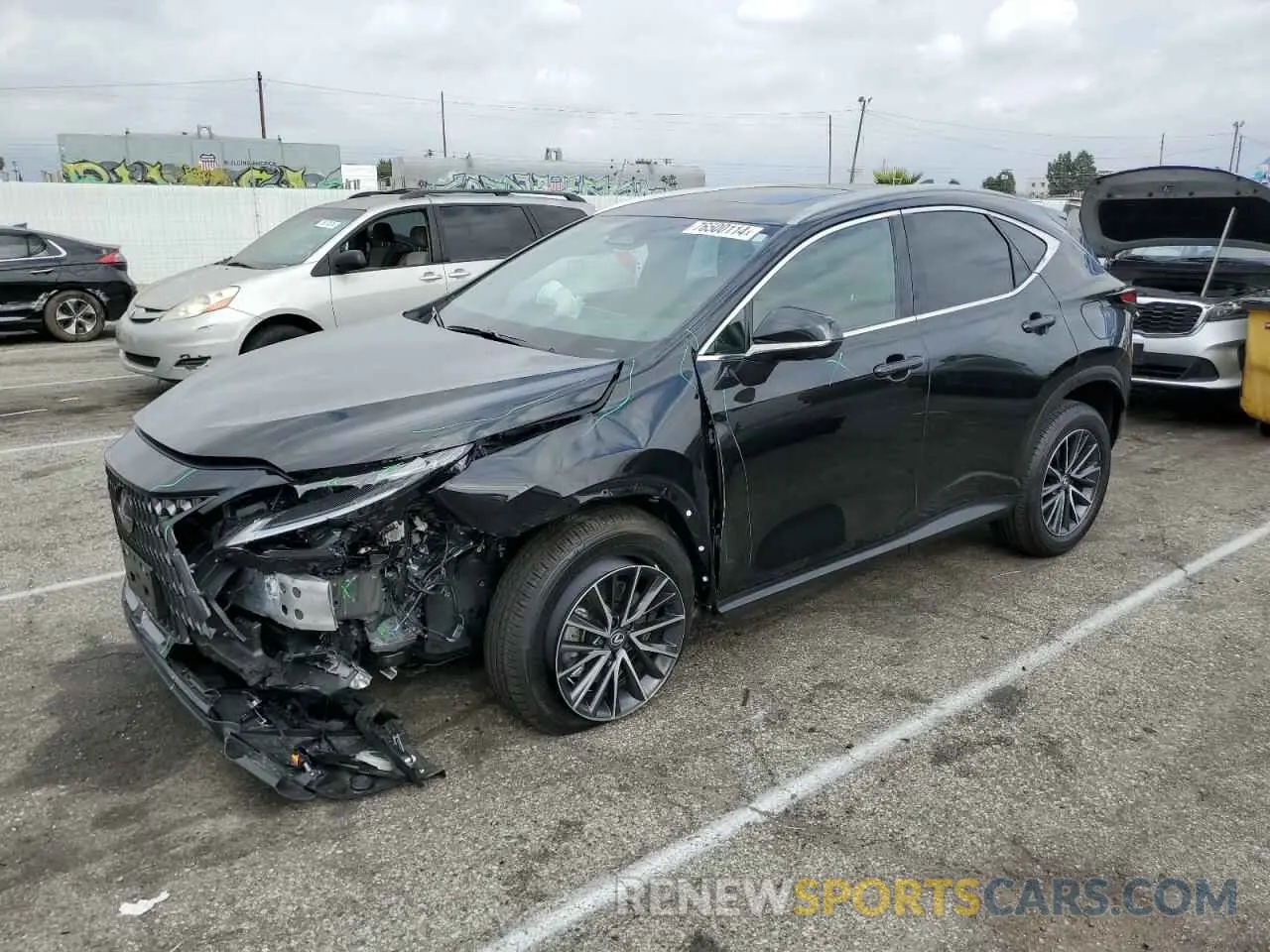 1 Photograph of a damaged car 2T2GGCEZ3RC045242 LEXUS NX 350 PRE 2024