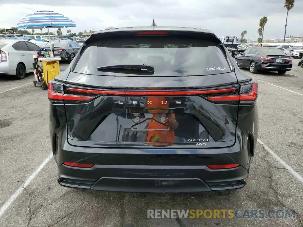 6 Photograph of a damaged car 2T2GGCEZ3RC045242 LEXUS NX 350 PRE 2024
