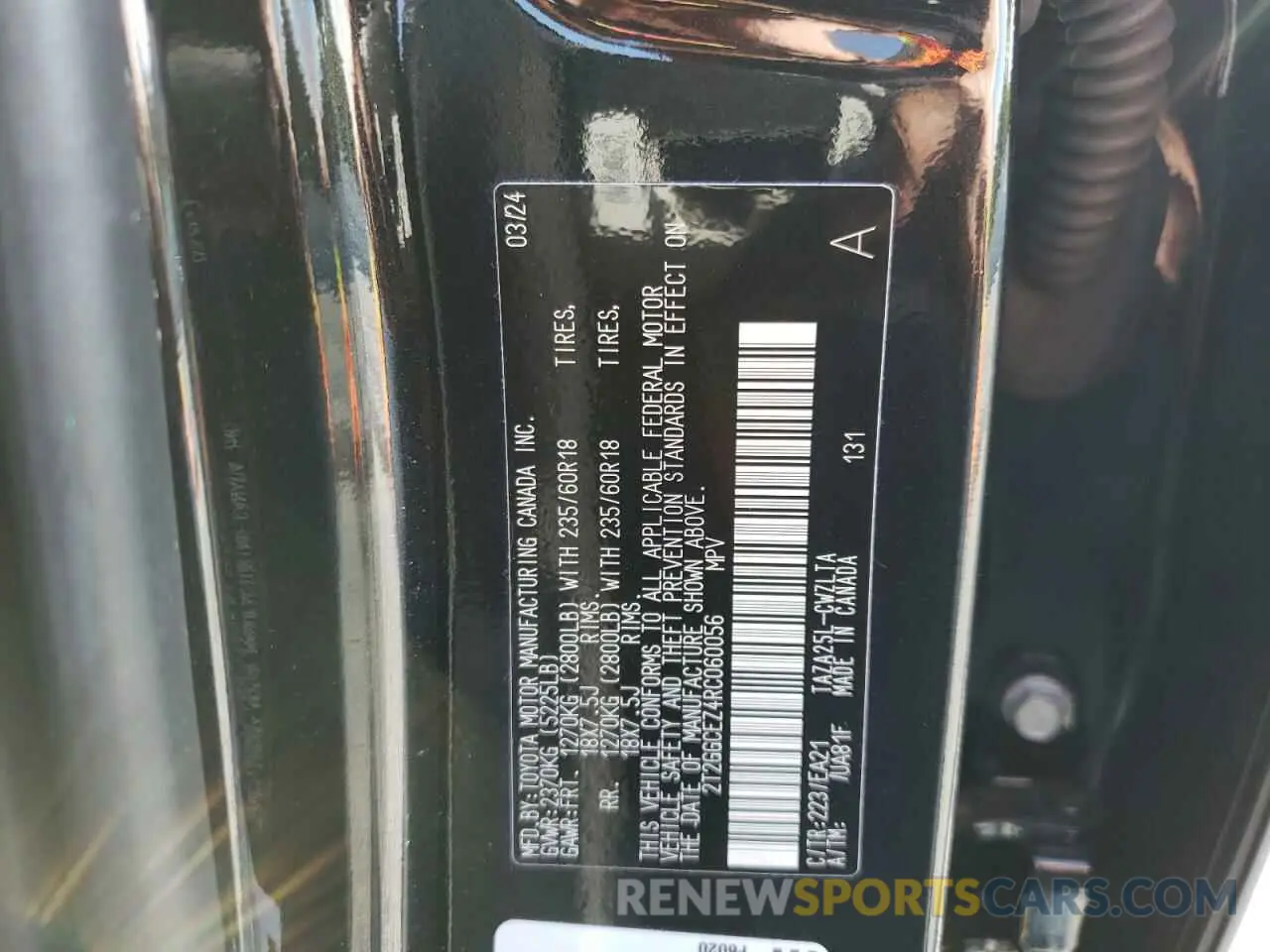13 Photograph of a damaged car 2T2GGCEZ4RC060056 LEXUS NX 350 PRE 2024