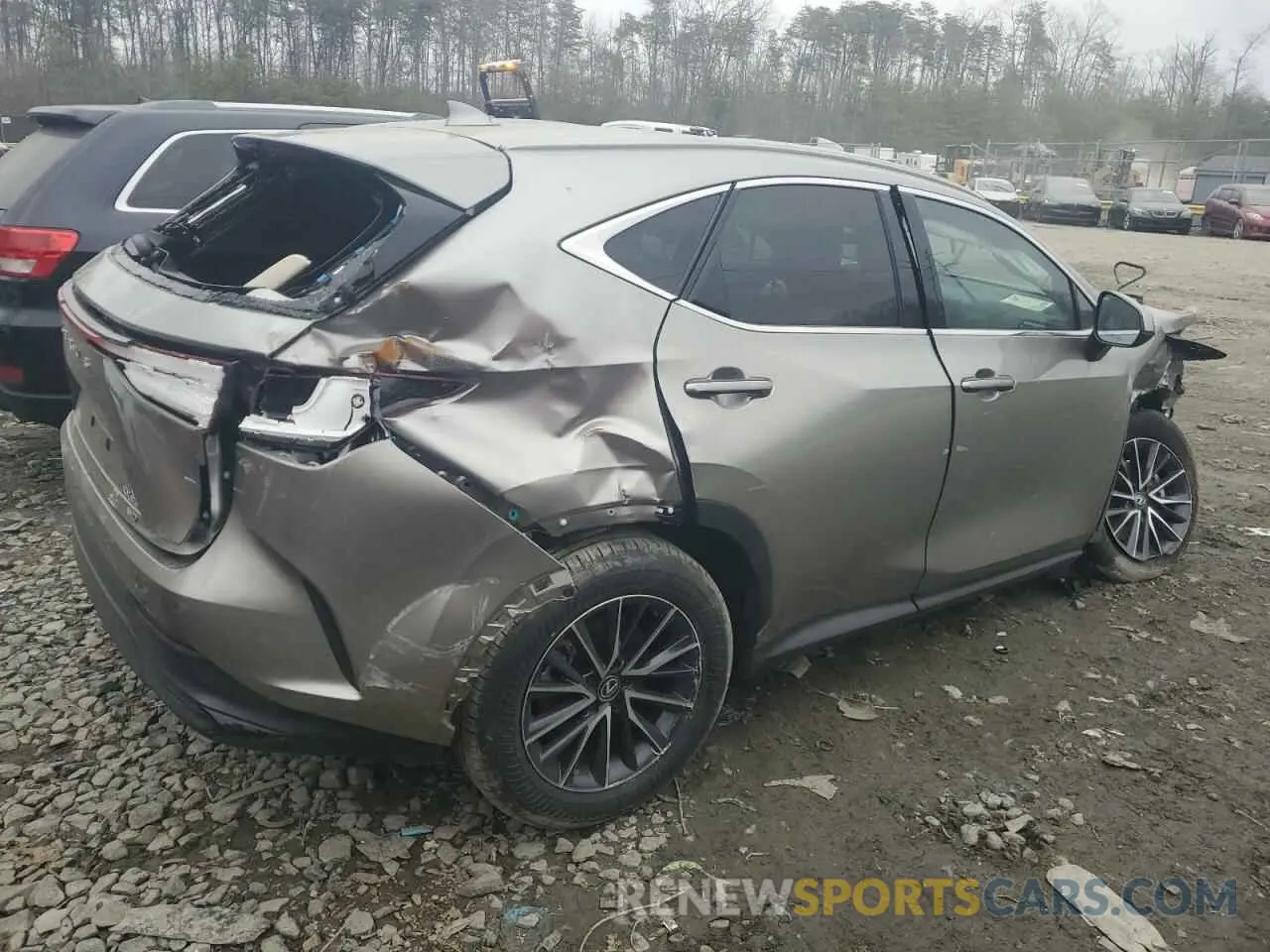 3 Photograph of a damaged car 2T2GGCEZ5RC050278 LEXUS NX 350 PRE 2024