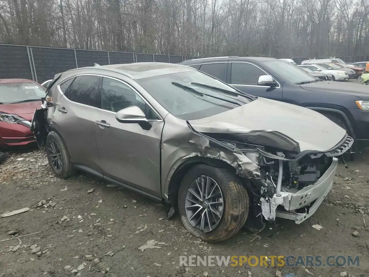 4 Photograph of a damaged car 2T2GGCEZ5RC050278 LEXUS NX 350 PRE 2024