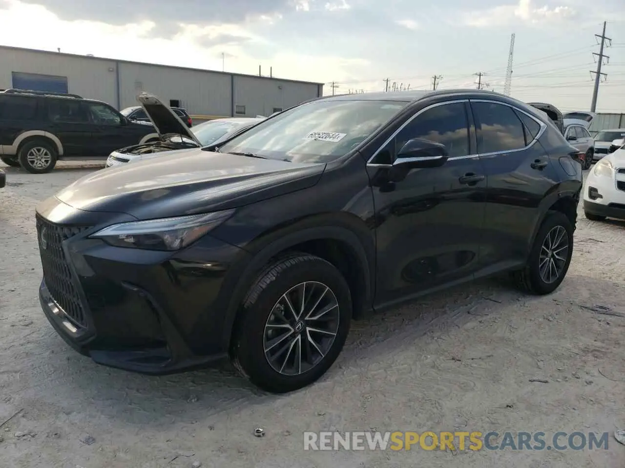 1 Photograph of a damaged car 2T2GGCEZ6RC045395 LEXUS NX 350 PRE 2024