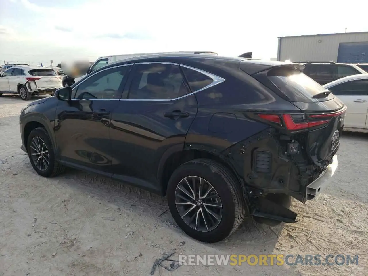 2 Photograph of a damaged car 2T2GGCEZ6RC045395 LEXUS NX 350 PRE 2024