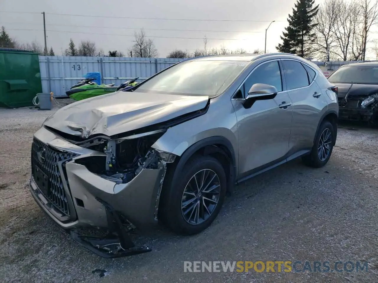 1 Photograph of a damaged car 2T2GGCEZ6RC057322 LEXUS NX 350 PRE 2024