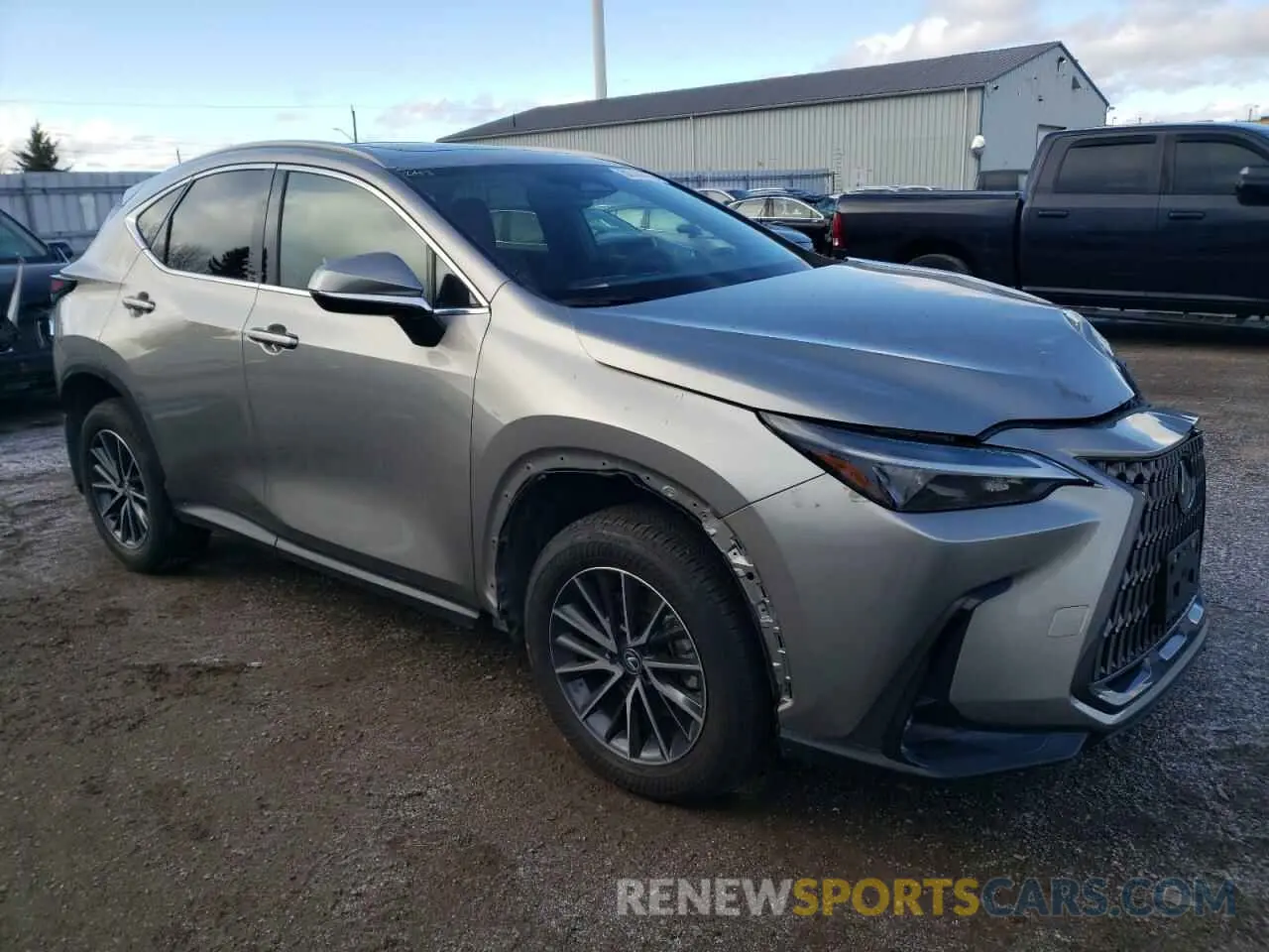 4 Photograph of a damaged car 2T2GGCEZ6RC057322 LEXUS NX 350 PRE 2024