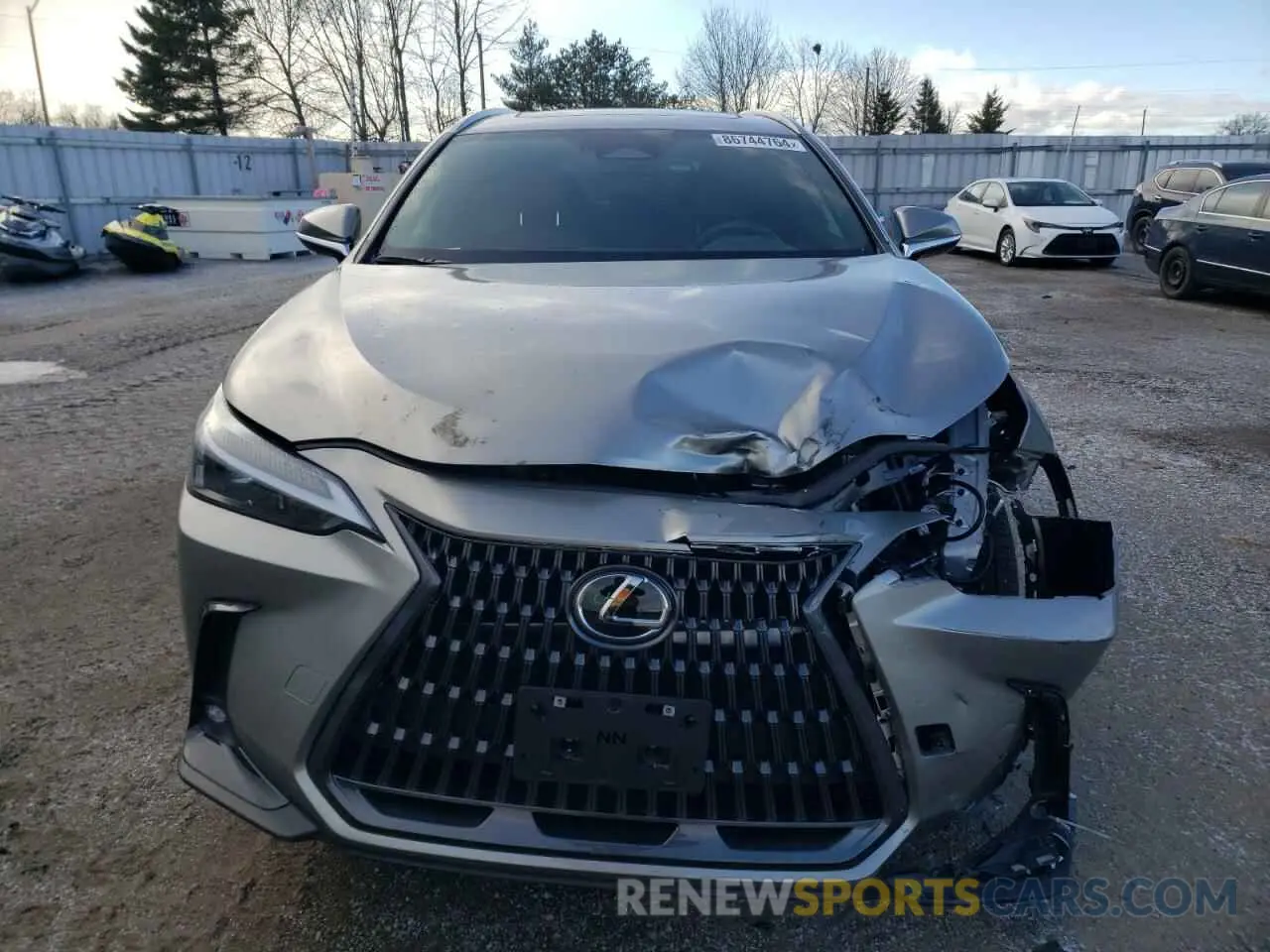 5 Photograph of a damaged car 2T2GGCEZ6RC057322 LEXUS NX 350 PRE 2024