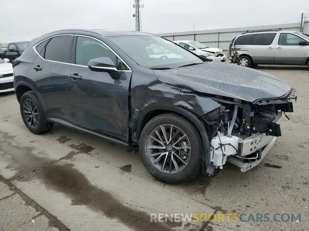 4 Photograph of a damaged car 2T2GGCEZ9RC053104 LEXUS NX 350 PRE 2024