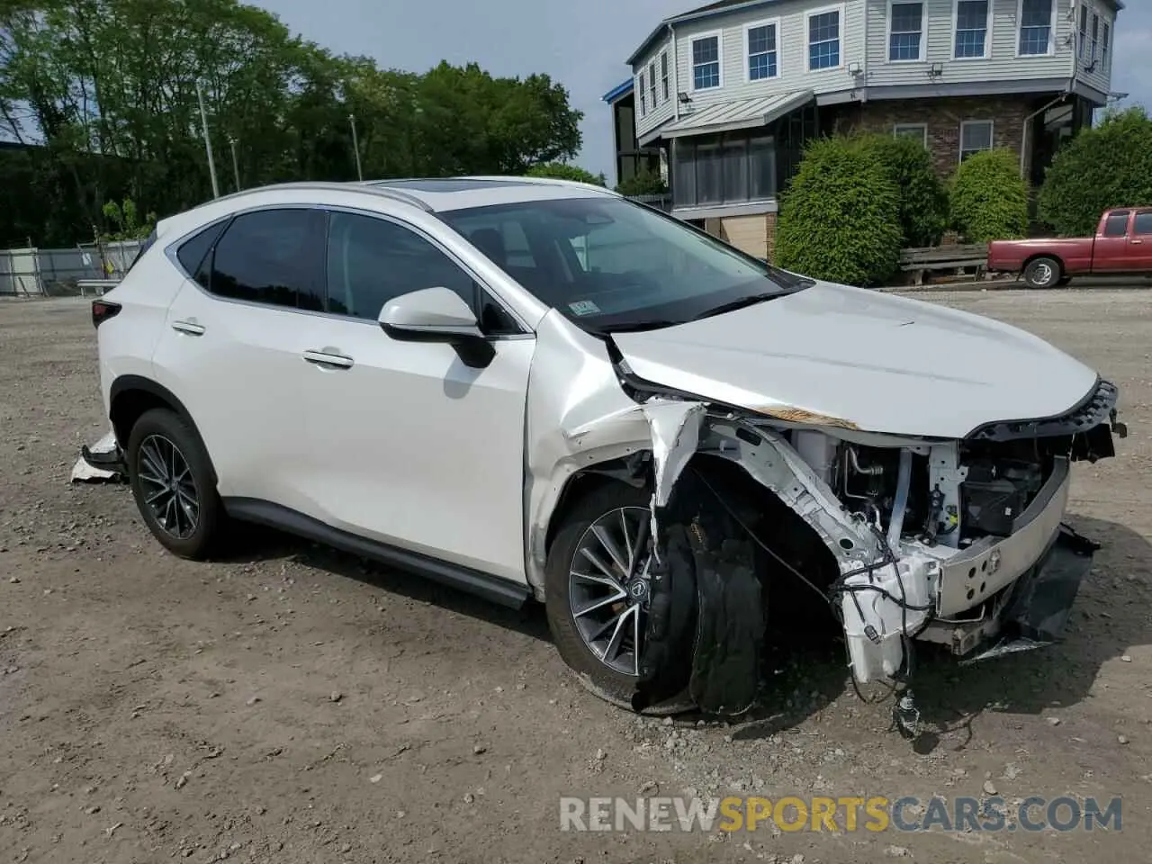 4 Photograph of a damaged car 2T2GGCEZXRC052446 LEXUS NX 350 PRE 2024
