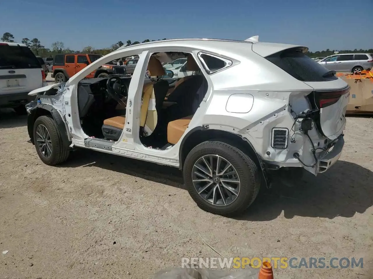2 Photograph of a damaged car JTJGGCEZ2R5009329 LEXUS NX 350 PRE 2024