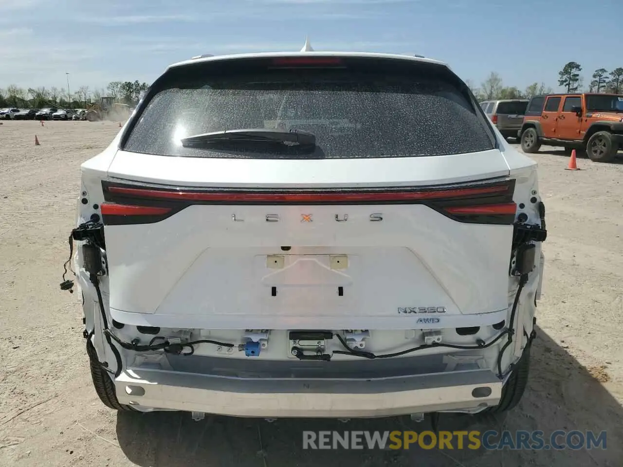 6 Photograph of a damaged car JTJGGCEZ2R5009329 LEXUS NX 350 PRE 2024
