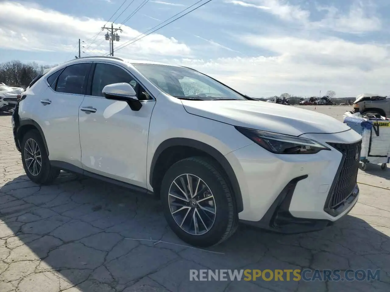 4 Photograph of a damaged car JTJGGCEZ3R5007332 LEXUS NX 350 PRE 2024