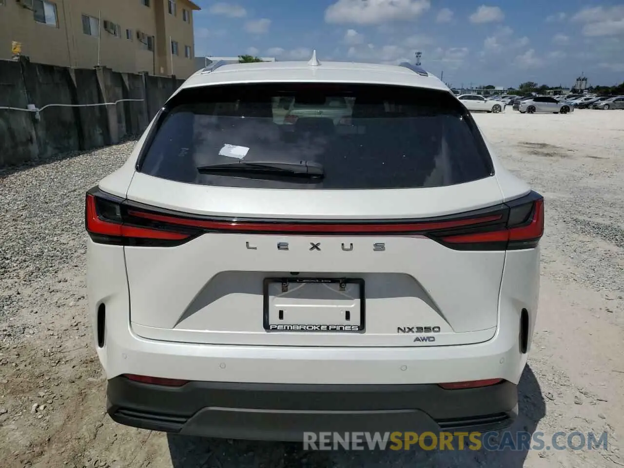 6 Photograph of a damaged car JTJGGCEZ8R2011040 LEXUS NX 350 PRE 2024
