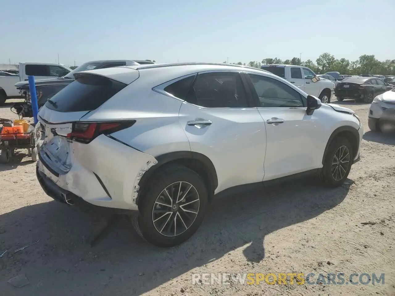 3 Photograph of a damaged car JTJGGCEZ9R5009666 LEXUS NX 350 PRE 2024