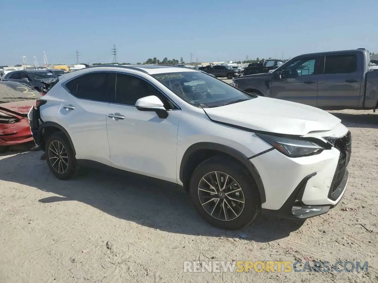 4 Photograph of a damaged car JTJGGCEZ9R5009666 LEXUS NX 350 PRE 2024