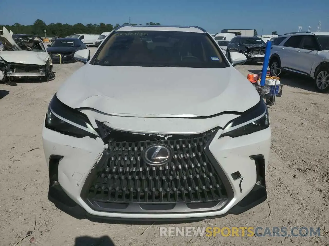 5 Photograph of a damaged car JTJGGCEZ9R5009666 LEXUS NX 350 PRE 2024
