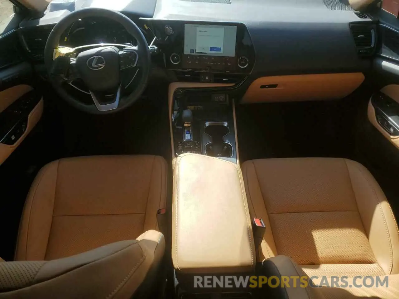 8 Photograph of a damaged car JTJGGCEZ9R5009666 LEXUS NX 350 PRE 2024