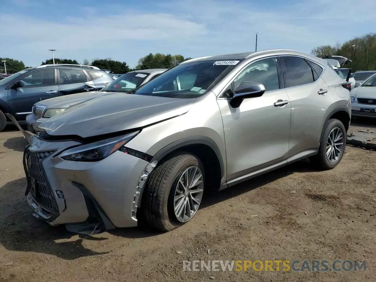 1 Photograph of a damaged car 2T2GGCEZ0SC080200 LEXUS NX 350 PRE 2025