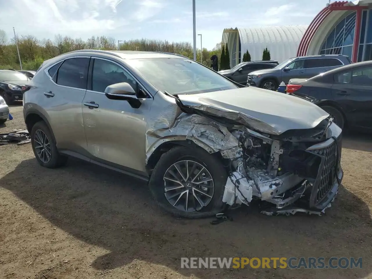 4 Photograph of a damaged car 2T2GGCEZ0SC080200 LEXUS NX 350 PRE 2025