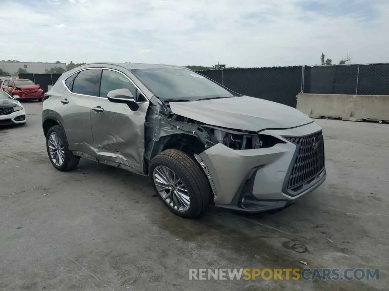 4 Photograph of a damaged car 2T2GGCEZ1SC061509 LEXUS NX 350 PRE 2025