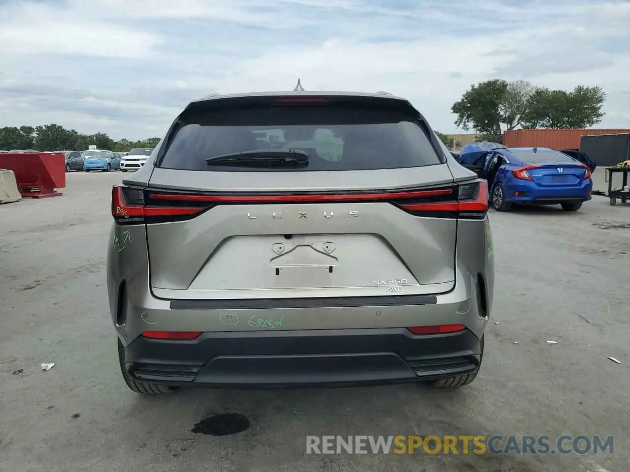 6 Photograph of a damaged car 2T2GGCEZ1SC061509 LEXUS NX 350 PRE 2025