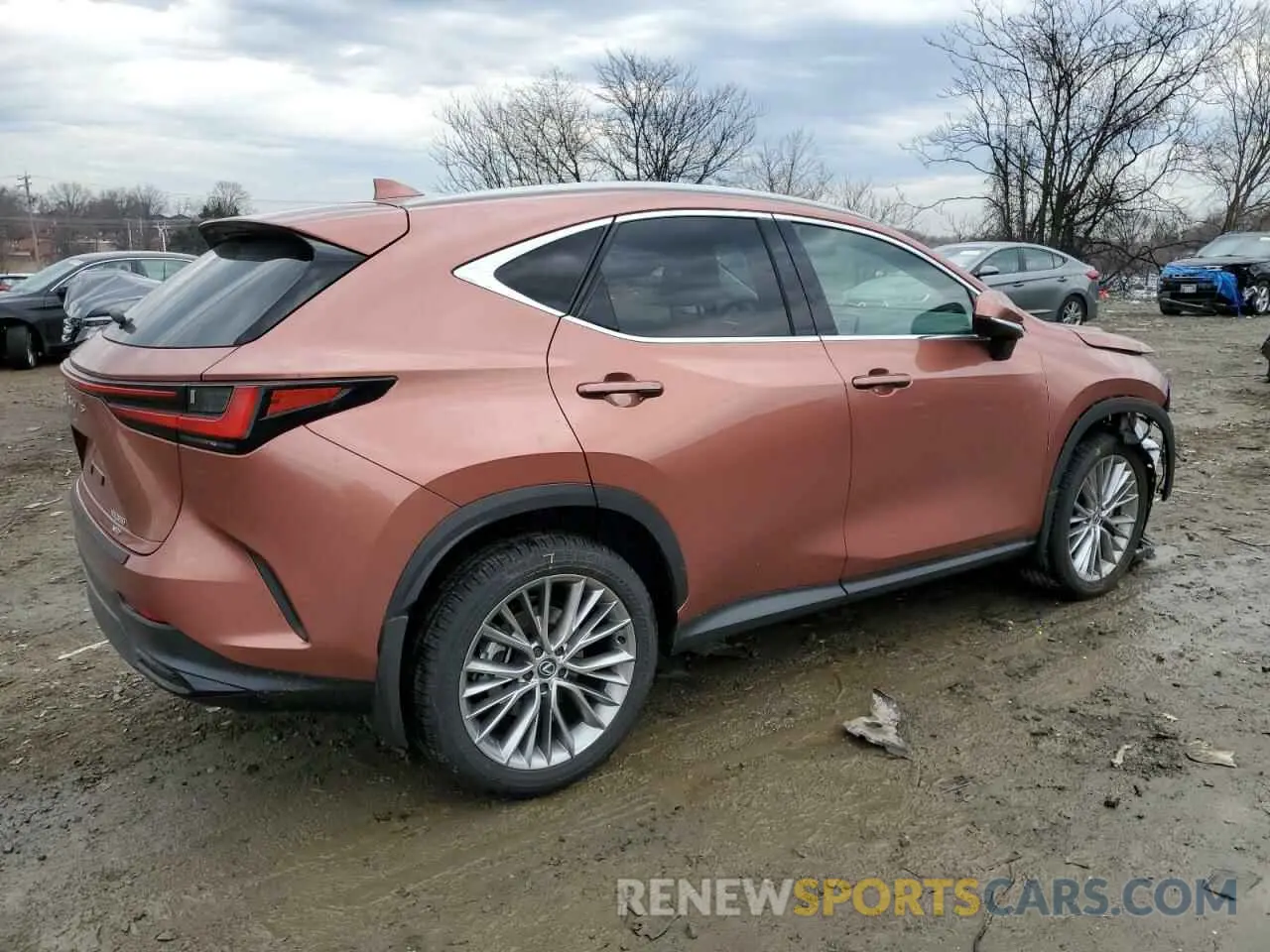 3 Photograph of a damaged car 2T2GGCEZ6SC071842 LEXUS NX 350 PRE 2025