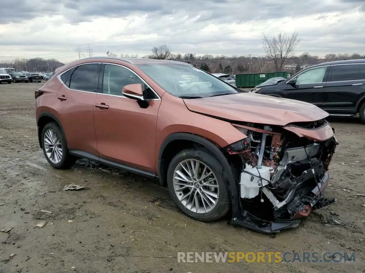 4 Photograph of a damaged car 2T2GGCEZ6SC071842 LEXUS NX 350 PRE 2025
