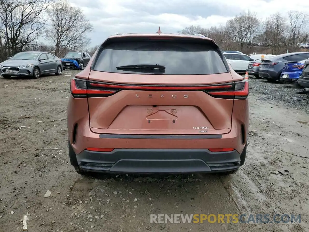 6 Photograph of a damaged car 2T2GGCEZ6SC071842 LEXUS NX 350 PRE 2025