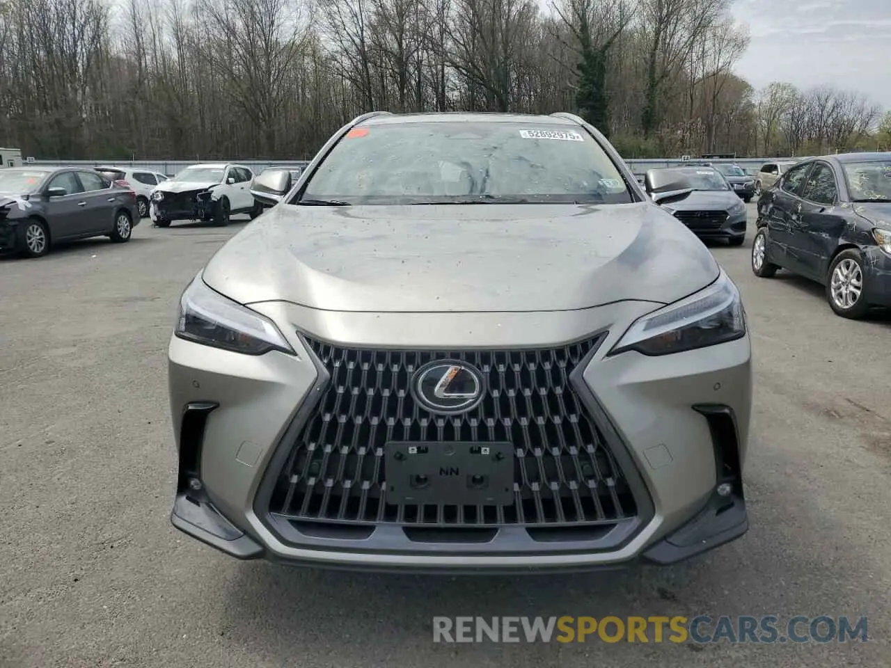 5 Photograph of a damaged car 2T2GGCEZ7SC070344 LEXUS NX 350 PRE 2025