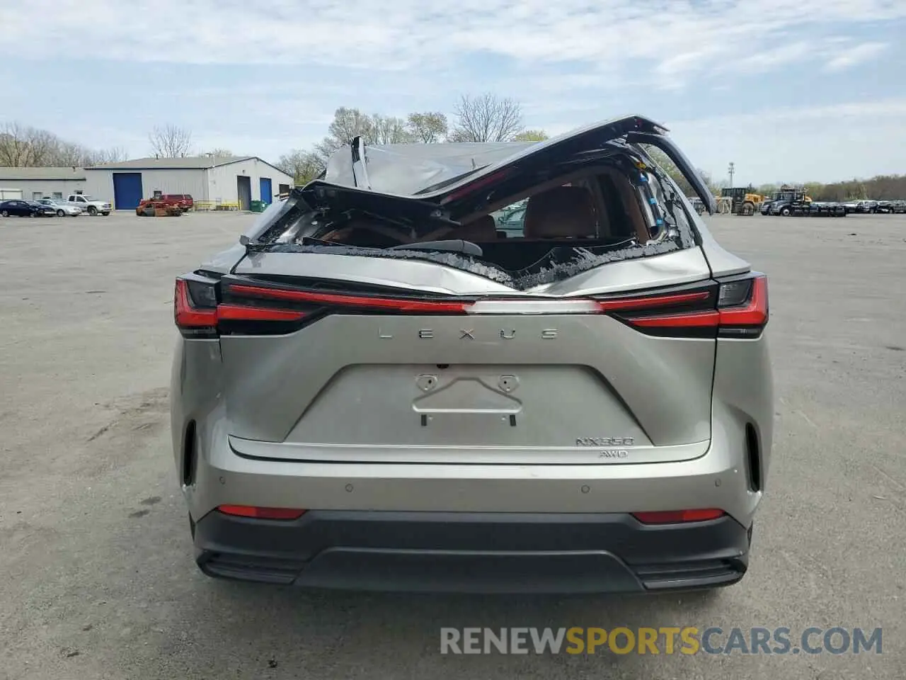 6 Photograph of a damaged car 2T2GGCEZ7SC070344 LEXUS NX 350 PRE 2025