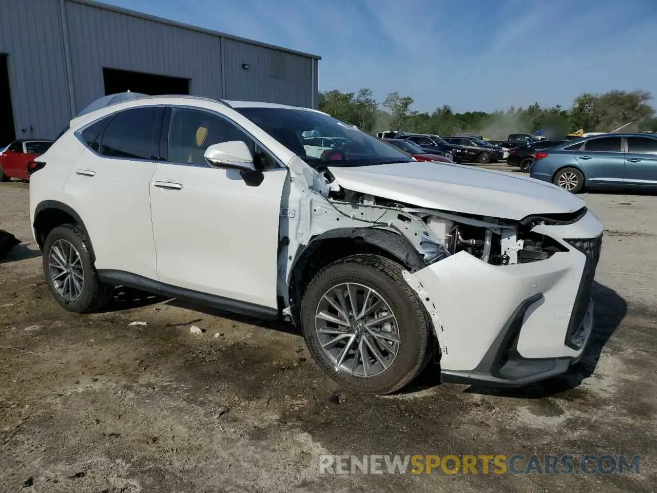4 Photograph of a damaged car JTJGGCEZ5S5010402 LEXUS NX 350 PRE 2025
