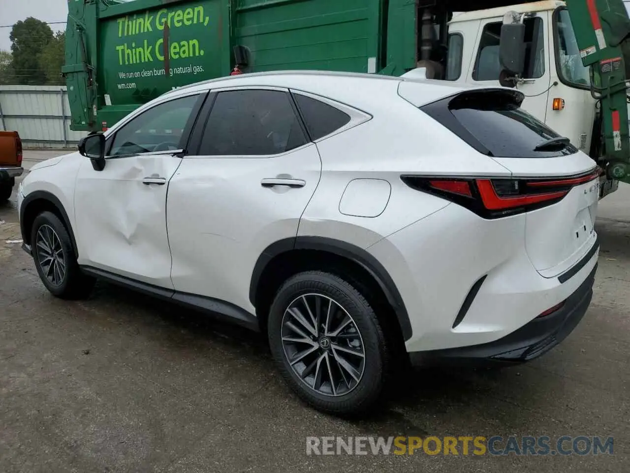 2 Photograph of a damaged car JTJGGCEZ6S5010795 LEXUS NX 350 PRE 2025