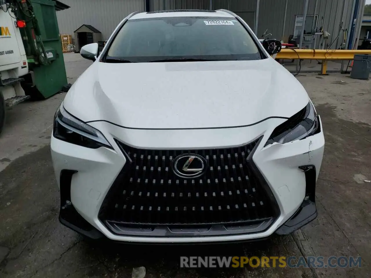 5 Photograph of a damaged car JTJGGCEZ6S5010795 LEXUS NX 350 PRE 2025